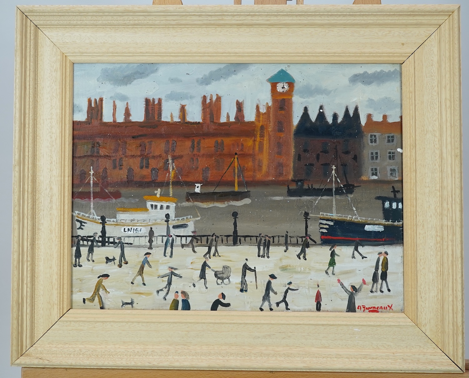 Alan Furneaux, b.1953, 'London Embankment'